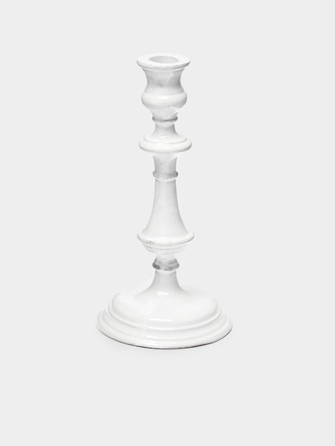 Astier de Villatte - Gigi Hand-Glazed Ceramic Candlestick -  - ABASK - 