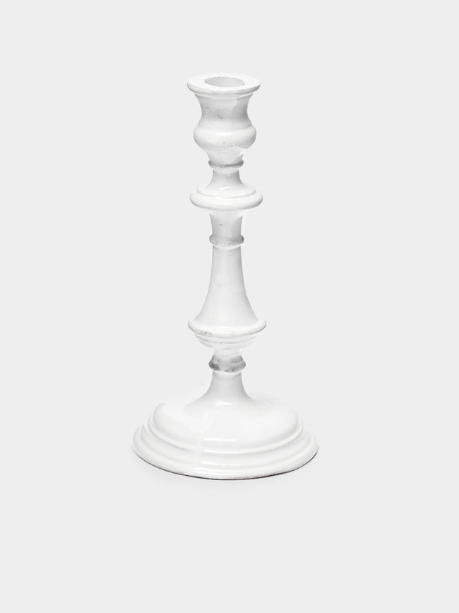 Astier de Villatte - Gigi Hand-Glazed Ceramic Candlestick -  - ABASK - 