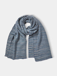 Denis Colomb - Annapurna Varanasi Cashmere Scarf | One Size - Gray - ABASK - 