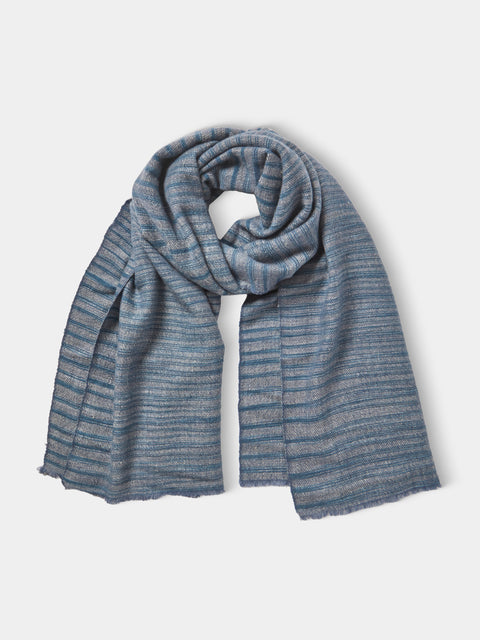 Denis Colomb - Annapurna Varanasi Cashmere Scarf | One Size - Gray - ABASK - 