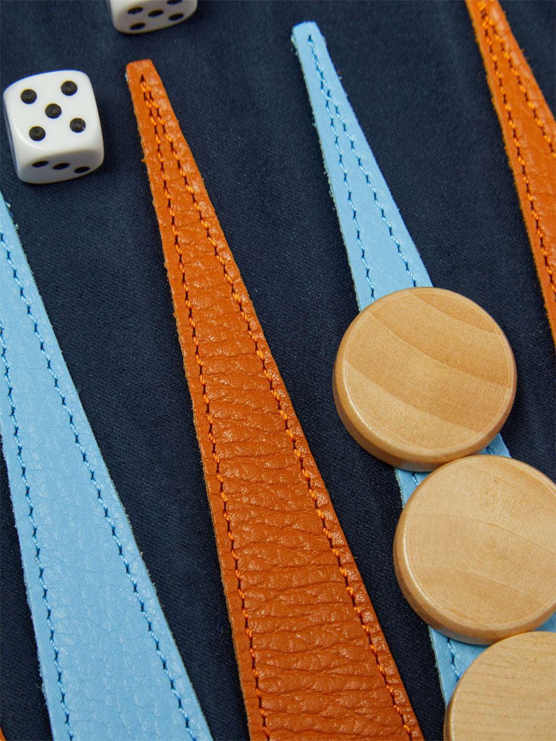 Noble Macmillan - Leather Travel Backgammon Set -  - ABASK