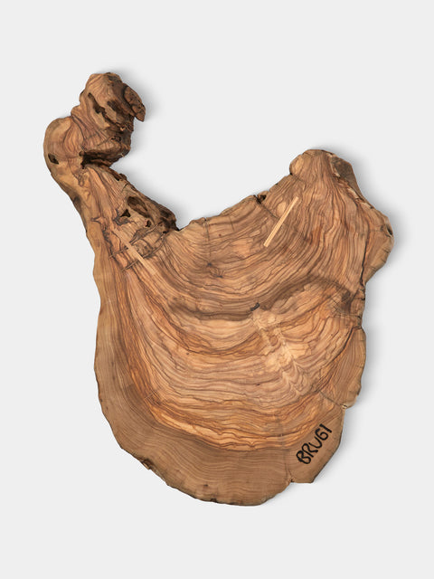Art Brugi - Hand-Carved Olivewood Cheese Board - Brown - ABASK - 