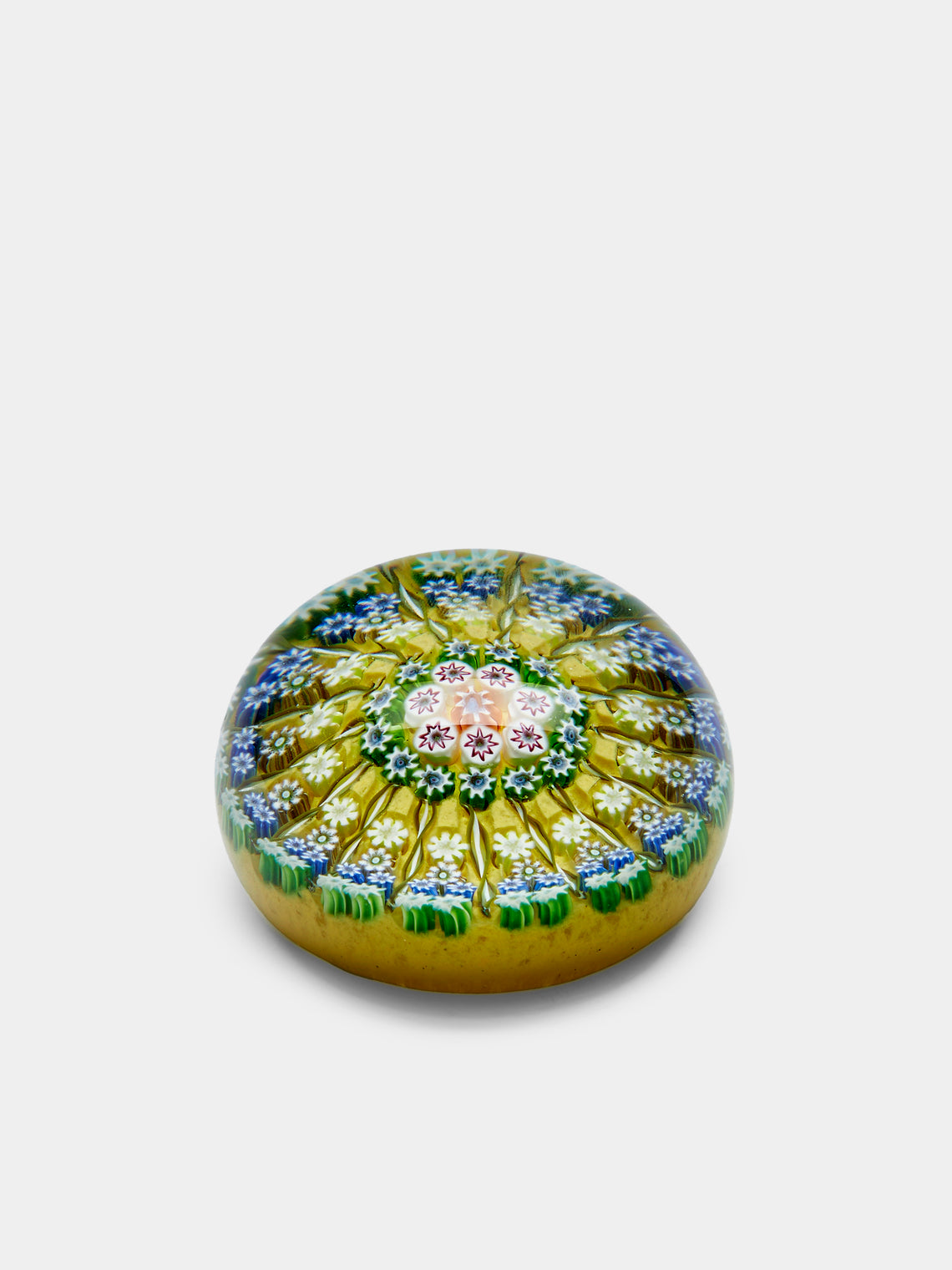 Antique and Vintage - 1930s Murano Glass Paperweight - Blue - ABASK - 