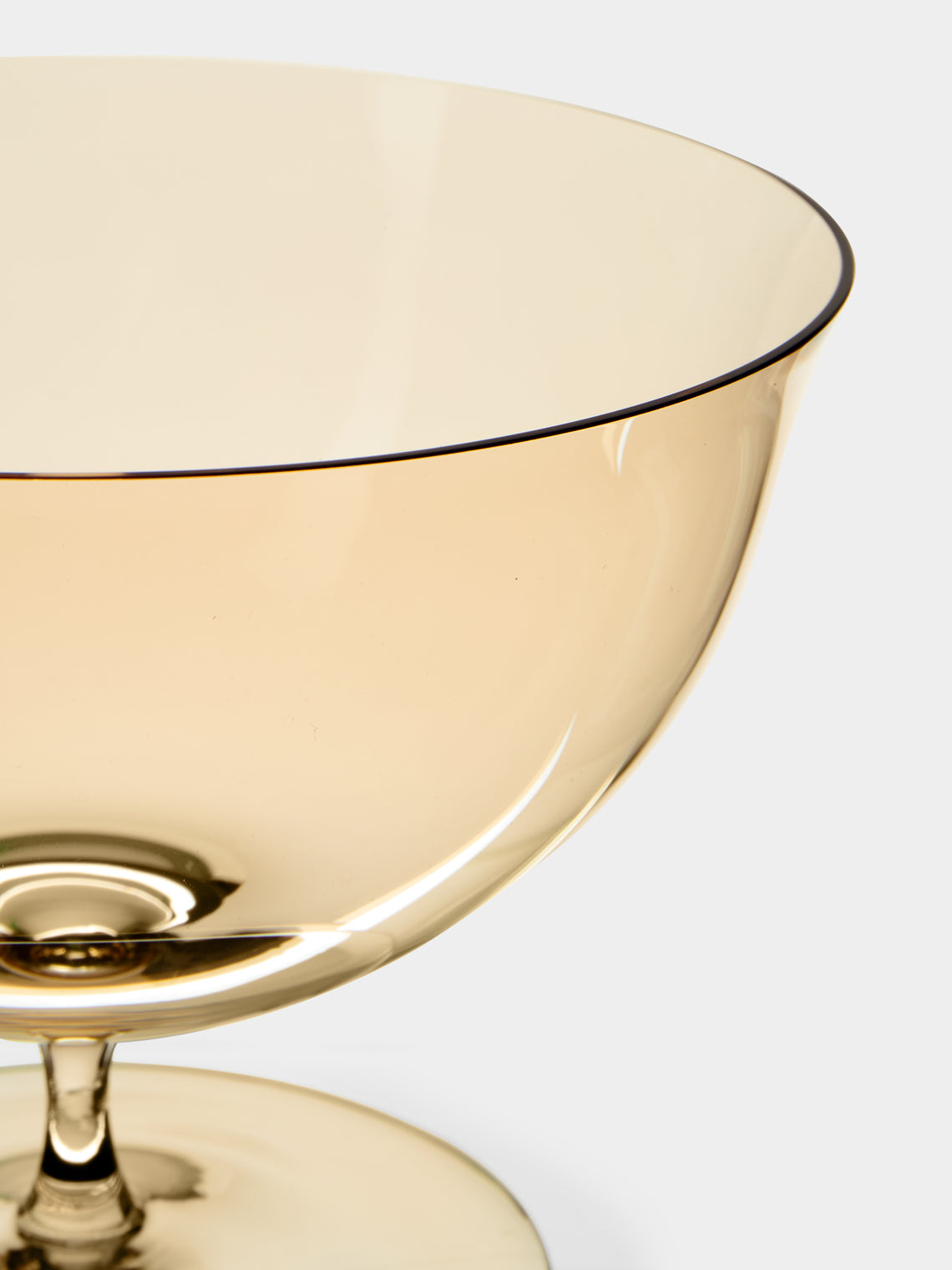 Lobmeyr - Patrician Hand-Blown Crystal Finger Bowl - Gold - ABASK