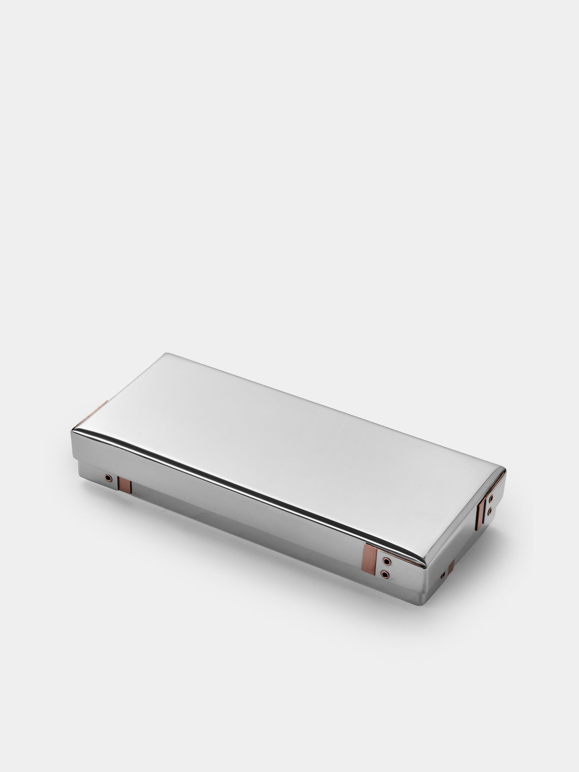 San Lorenzo - 1972 Afra and Tobia Scarpa Sterling Silver Rectangular Box - Silver - ABASK - 