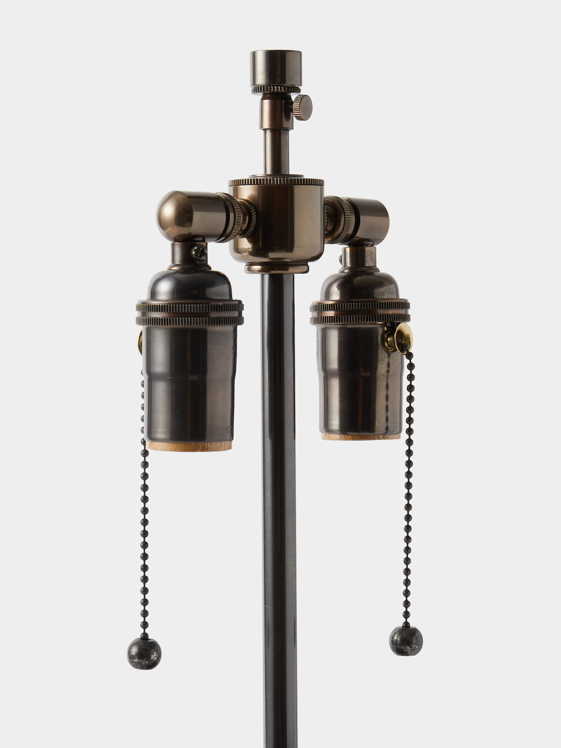 Peter Speliopoulos Projects - Hand-Glazed Stoneware Table Lamp - Beige - ABASK