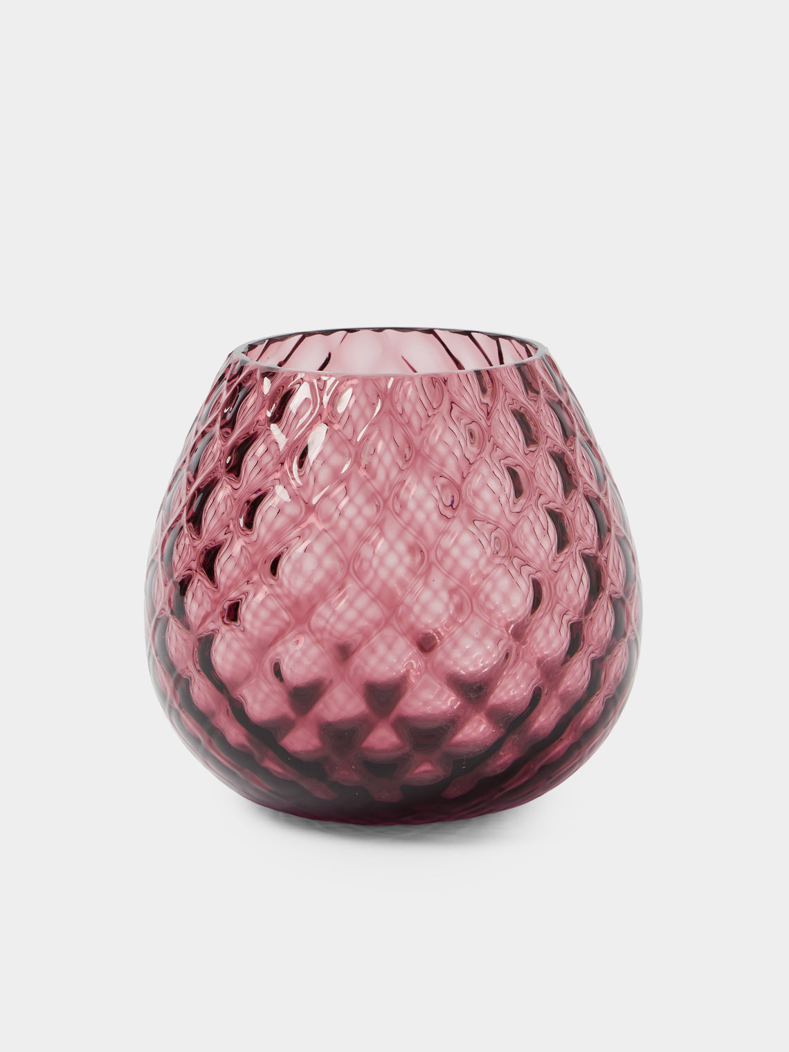 NasonMoretti - | Set of 4 | Macramé Hand-Blown Murano Glass Tealight Holders - Multiple - ABASK