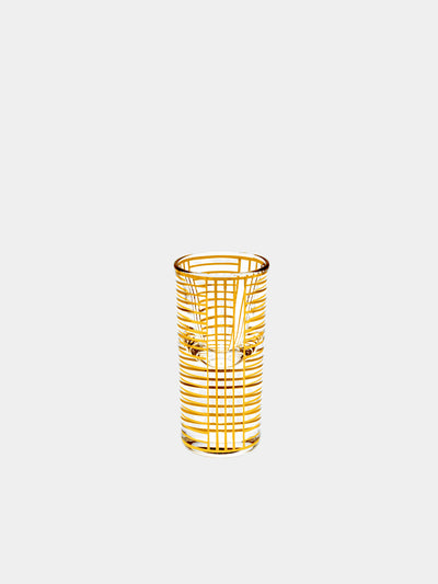 Lobmeyr - Series B Hand-Painted Crystal Liqueur Glass - Gold - ABASK - 