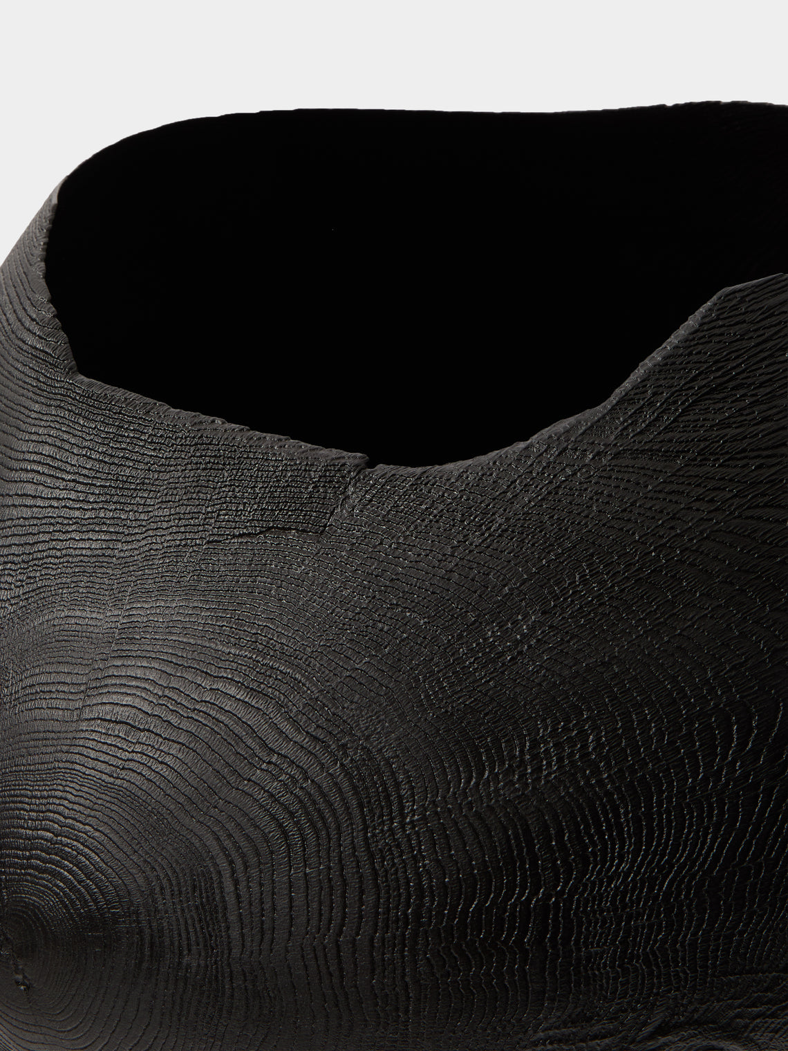 Friedemann Buehler - Hand-Turned Oak Bowl - Black - ABASK