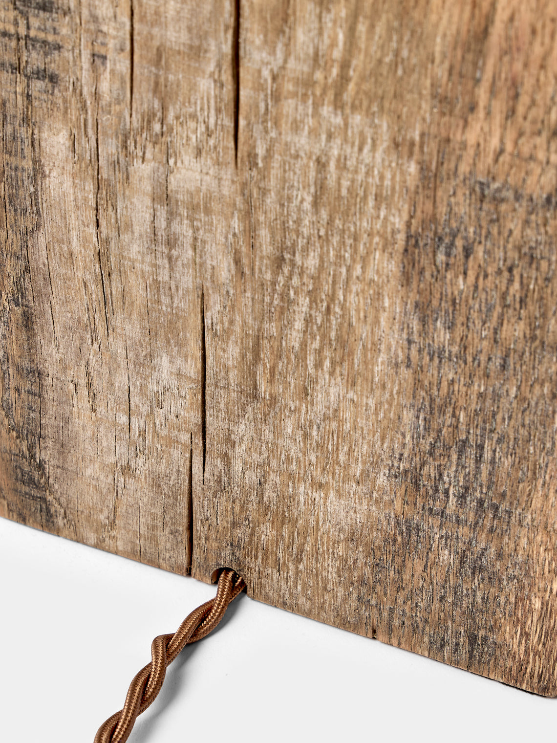 Jamie Gaunt Designs - No. 8 Block Natural Oak Table Lamp - Natural - ABASK