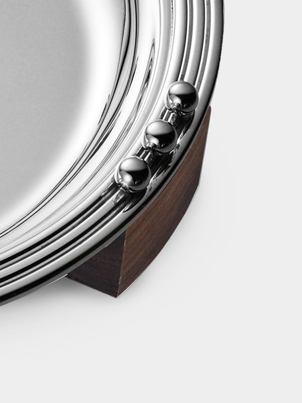 Puiforcat - Etchéa 1937 Silver-Plated Round Vide Poche - Silver - ABASK