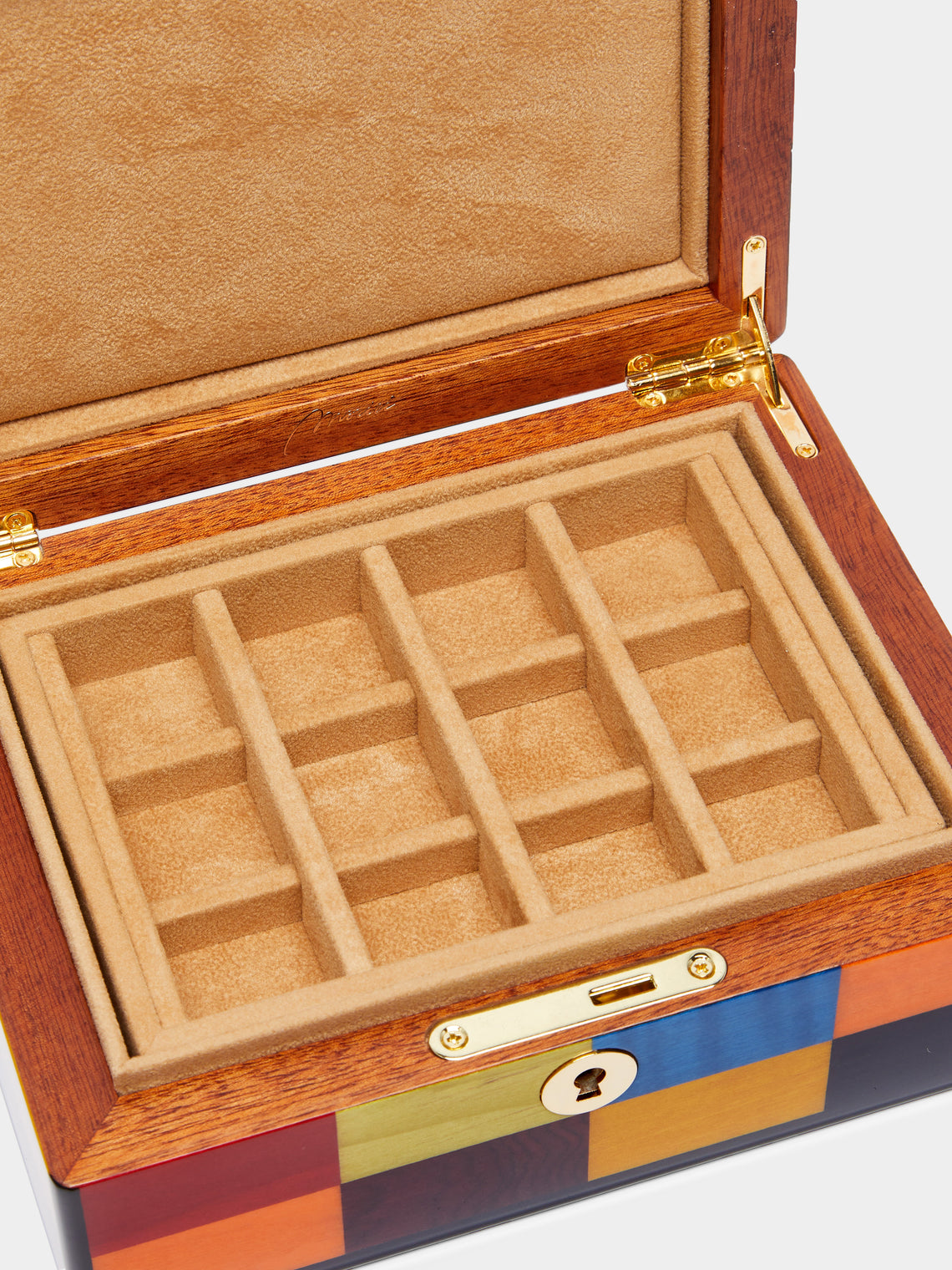 Venezia Rialto Wood Inlay Jewelry Box