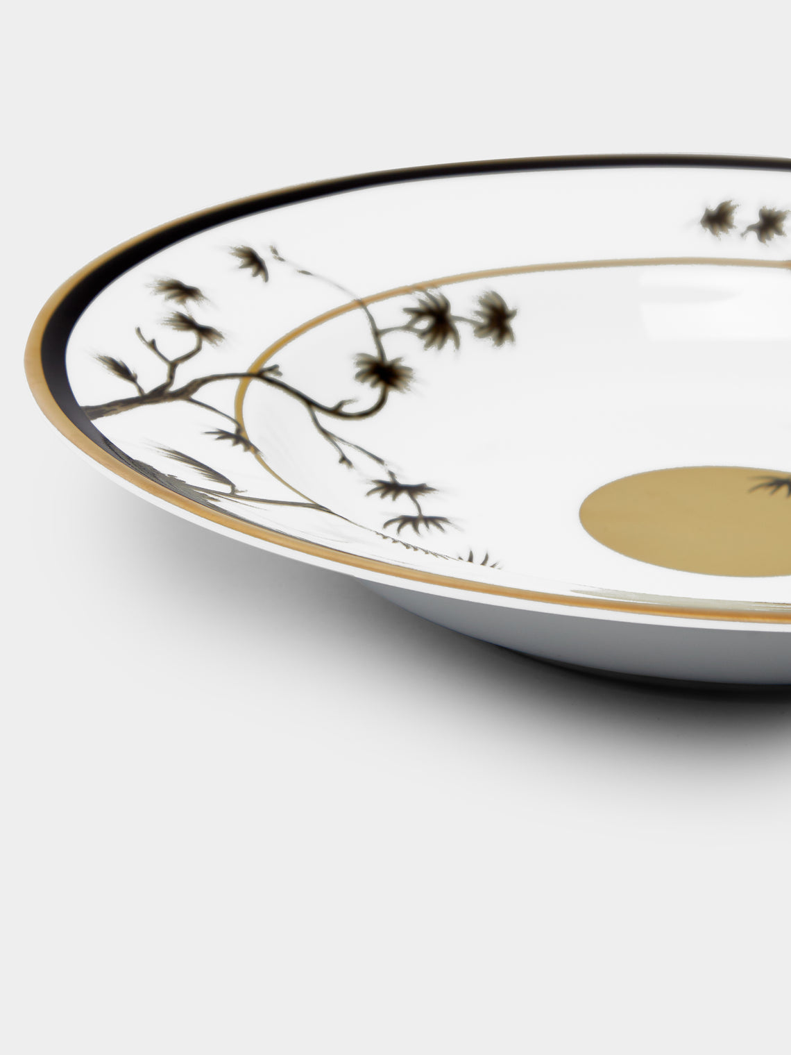 Pinto Paris - Vieux Kyoto Porcelain Soup Plate -  - ABASK