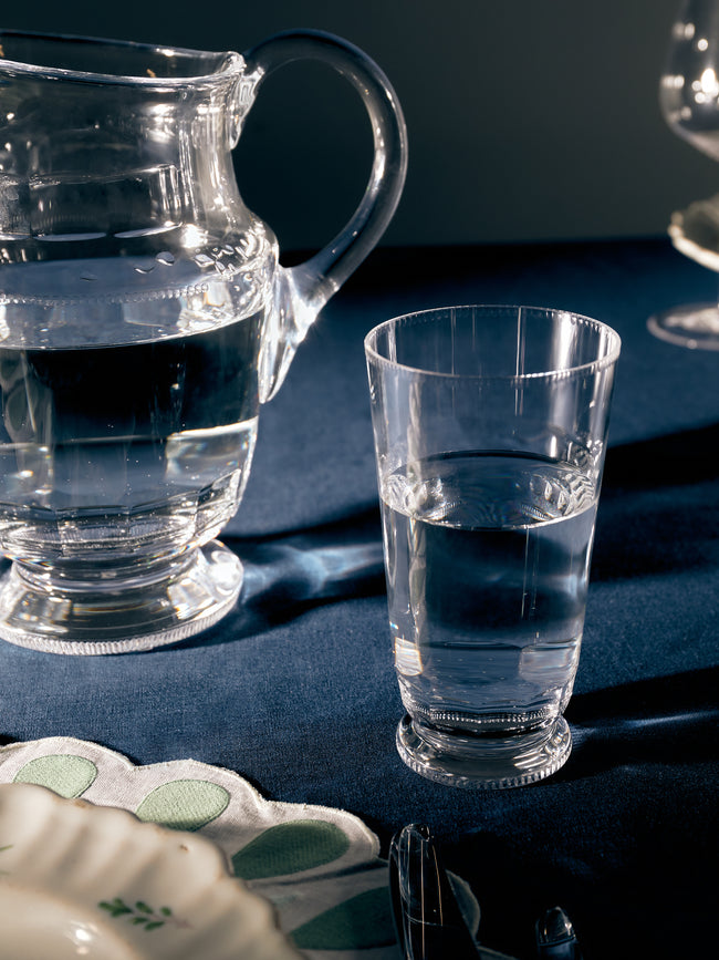 Moser - Mozart Hand-Blown Crystal Water Glass (Set of 2) - Clear - ABASK