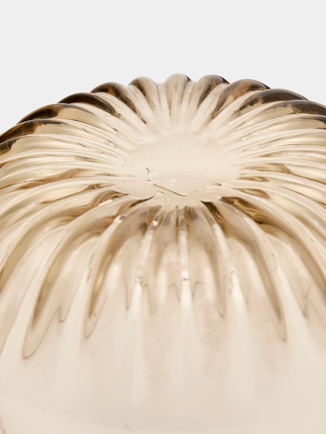 Antique and Vintage - 1920s Cappellini Glass Bowl - Brown - ABASK