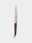 Forge de Laguiole - Thuya Wood Steak Knives (Set of 6) - Silver - ABASK - 