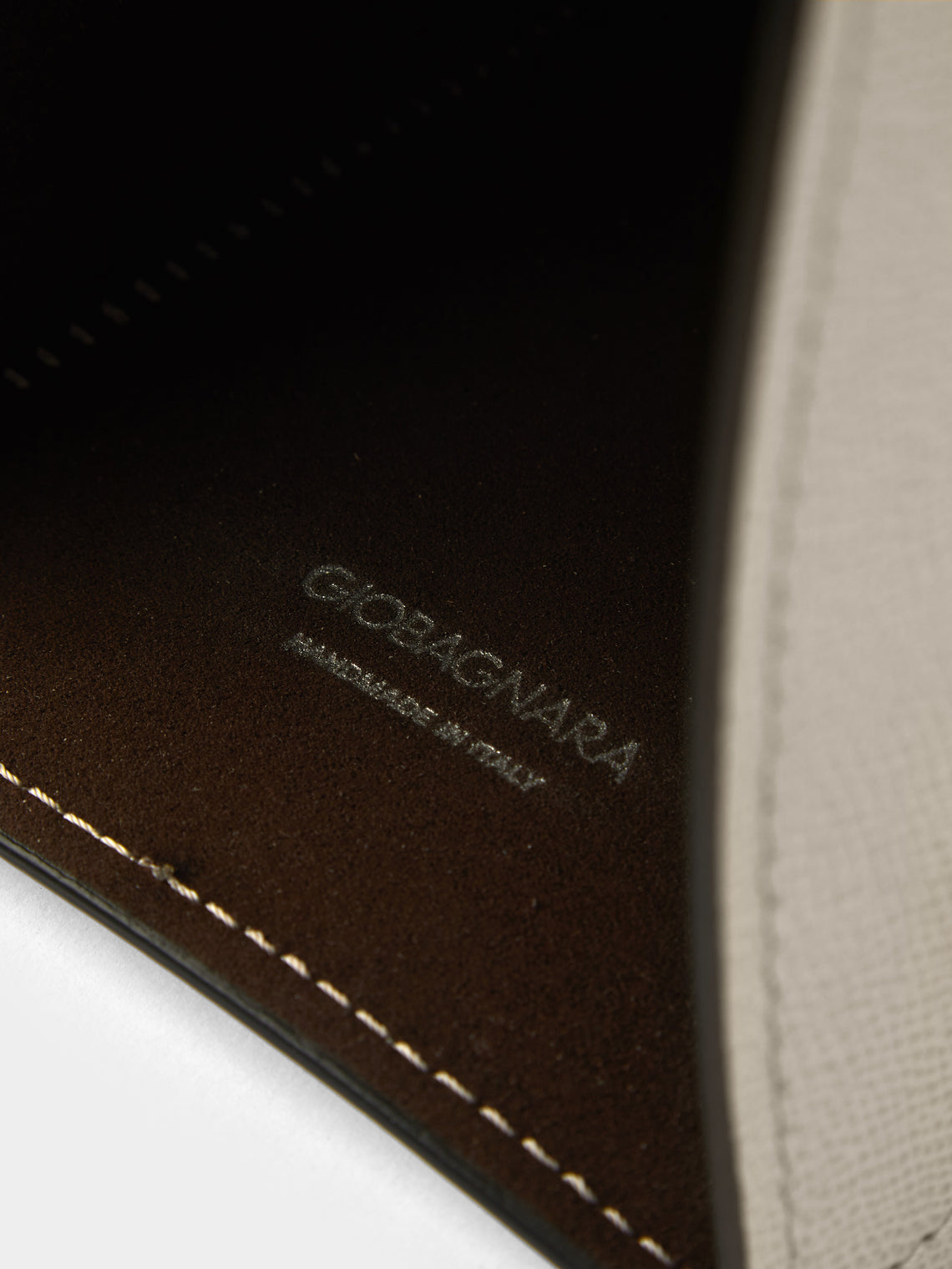 Giobagnara - Ready Leather Tissue Box - Cream - ABASK