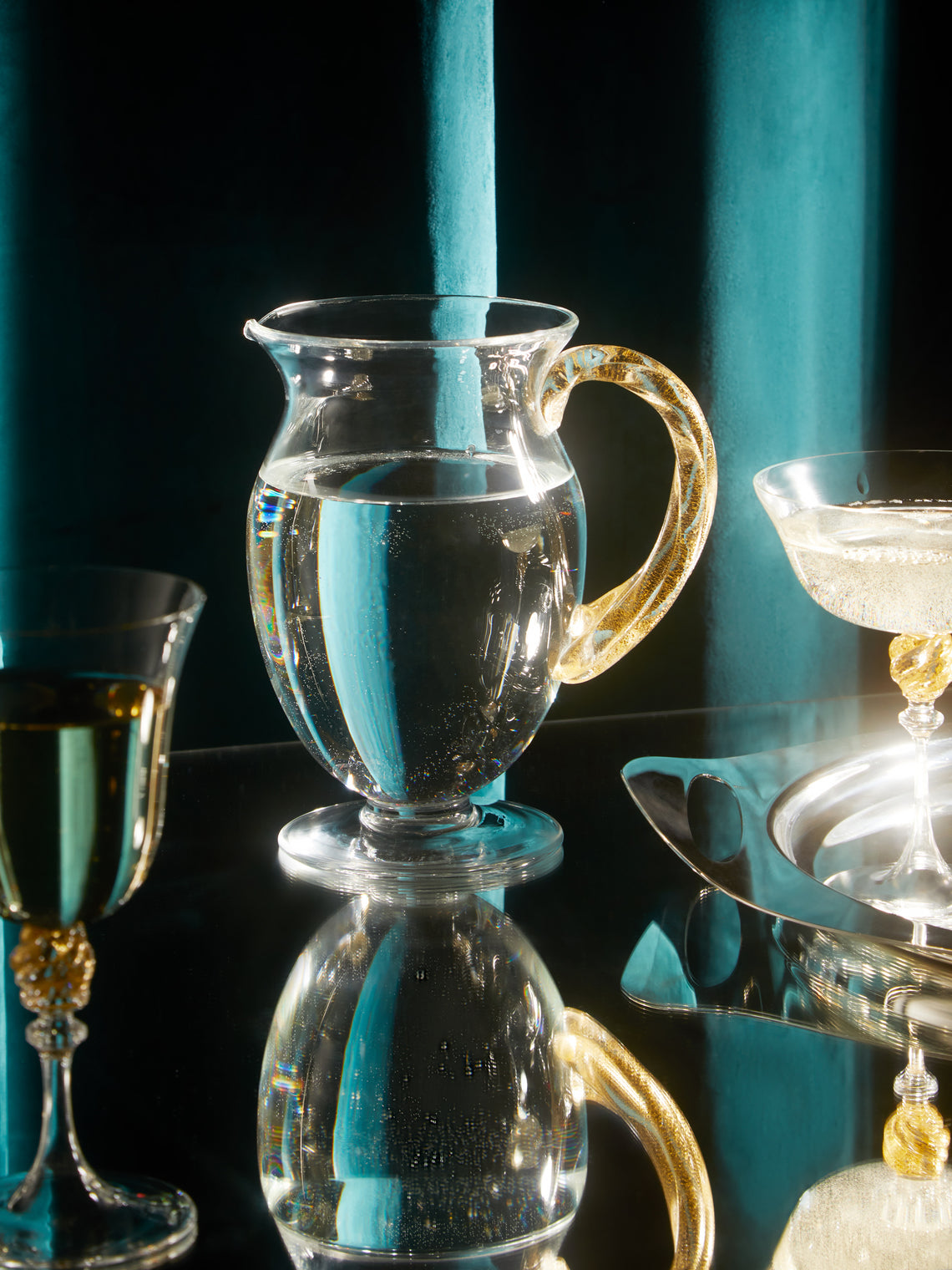 NasonMoretti - A/81 Hand-Blown Murano Glass Pitcher -  - ABASK