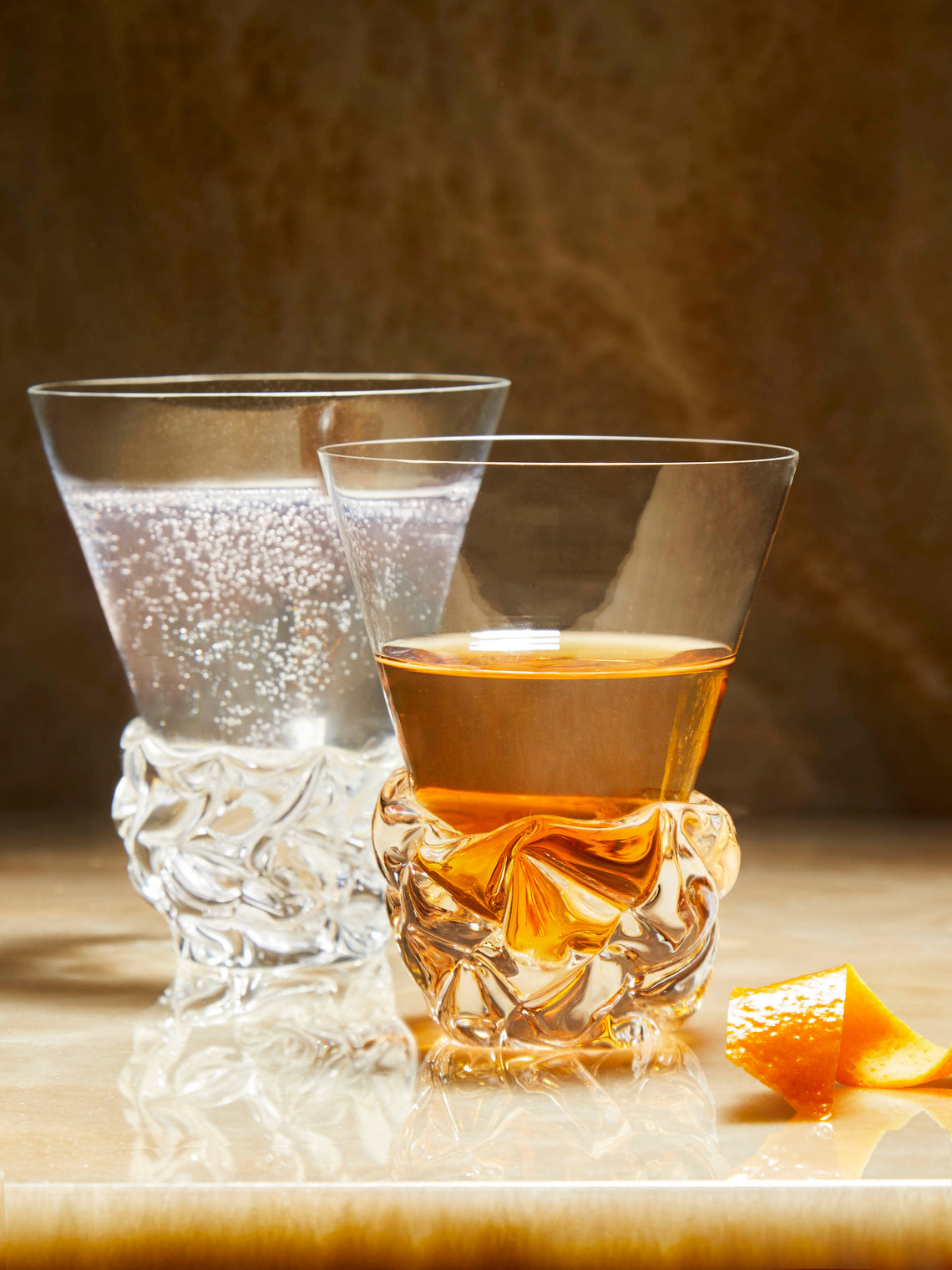 NasonMoretti - Archive Revival 1965 Hand-Blown Murano Glass Collection - Clear - ABASK