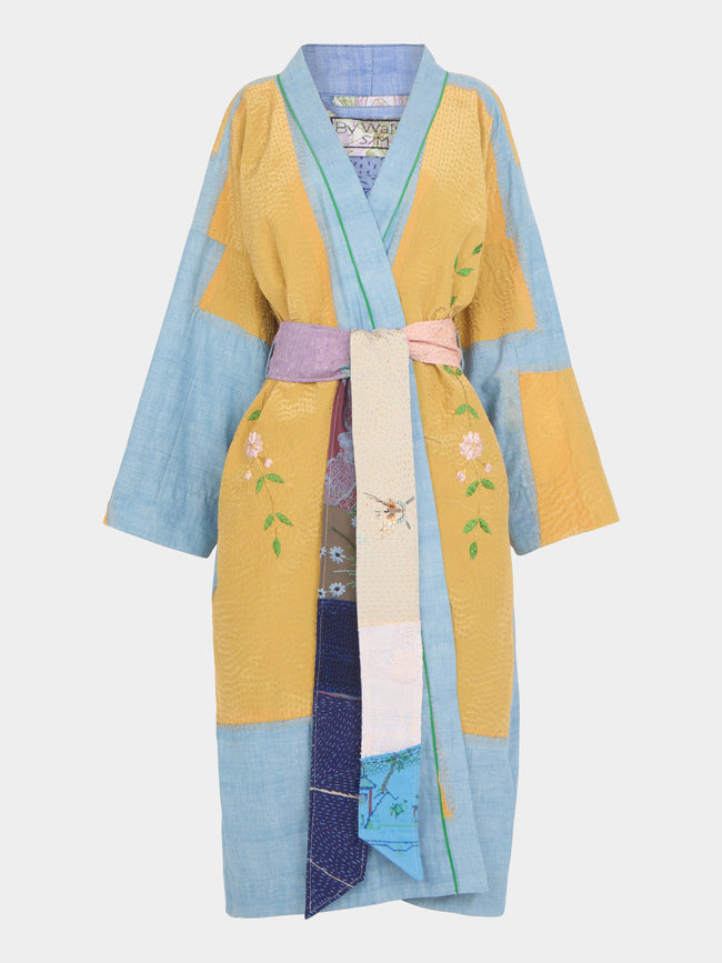 Goat Robe Red Sloane Baby Goat Cashmere Robe by Arch4 | ABASK US