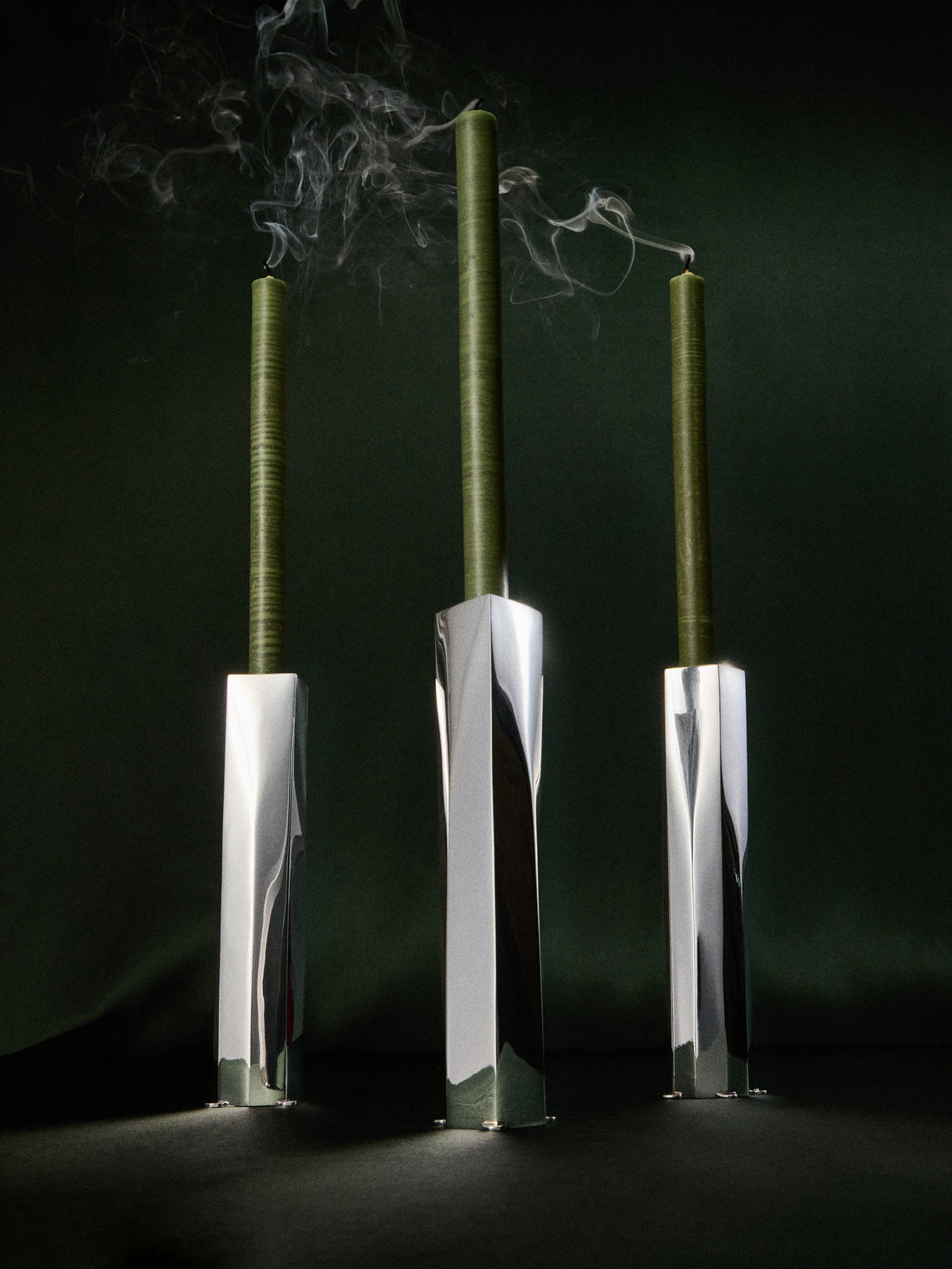 San Lorenzo - 2010 Tobia Scarpa Sterling Silver Candlestick - Silver - ABASK