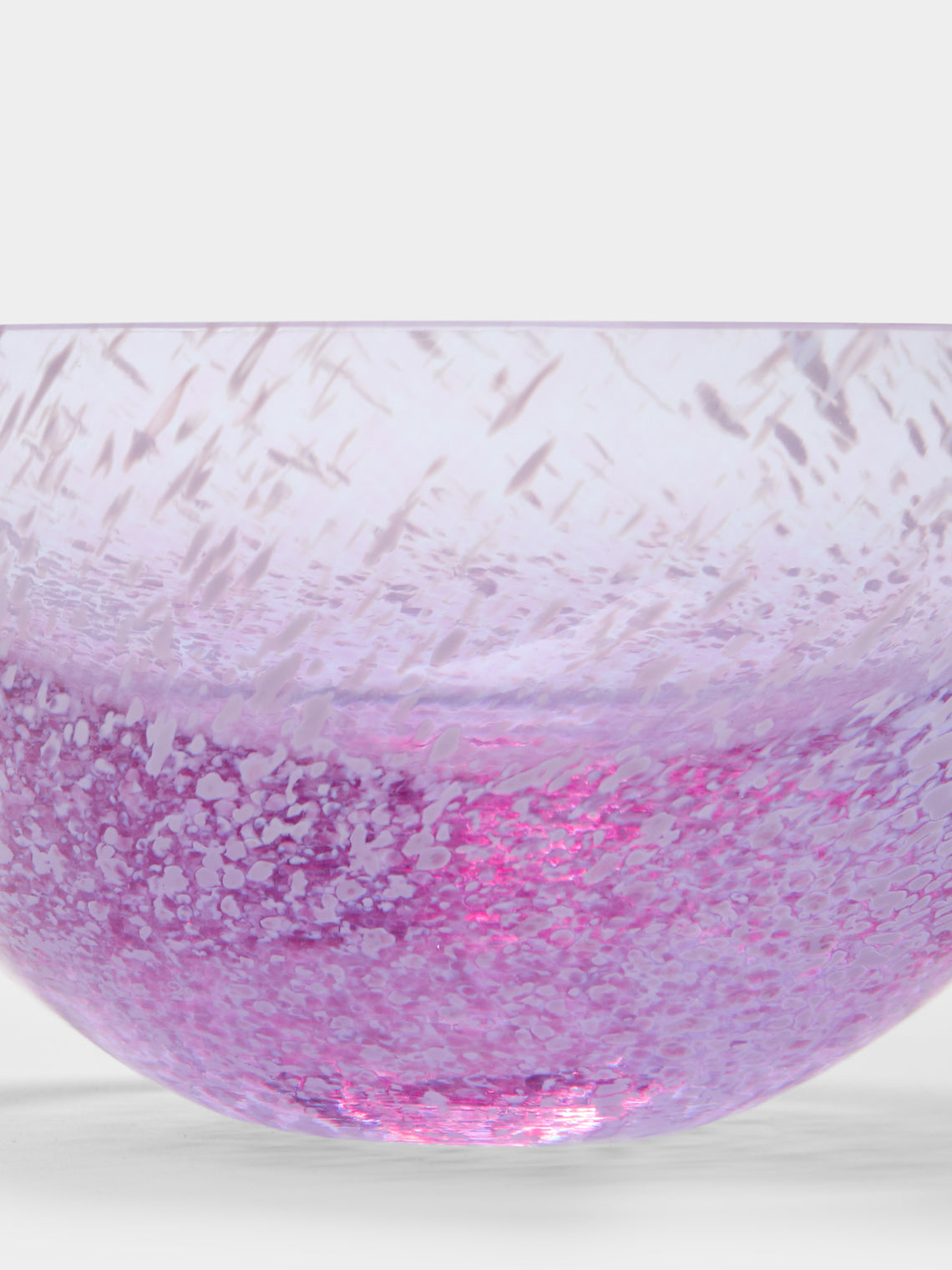 Antique and Vintage - Mid-Century Glass Bowl - Purple - ABASK