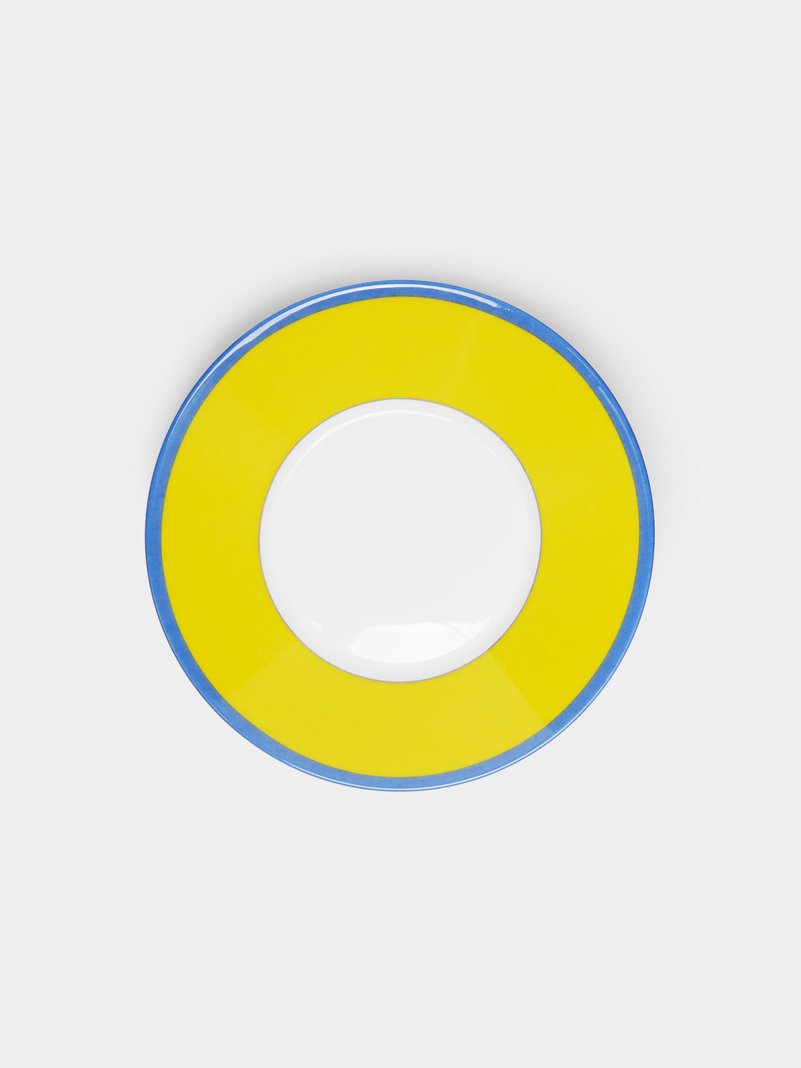 Robert Haviland & C. Parlon - Monet Porcelain Breakfast Cup and Saucer (Set of 2) - Yellow - ABASK