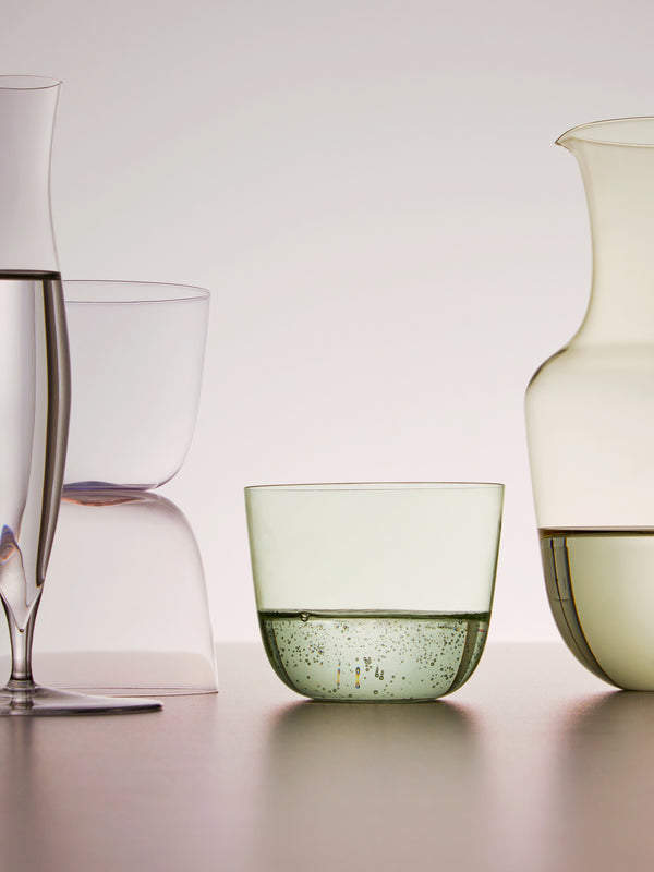 Lobmeyr - Alpha Hand-Blown Crystal Collection - Green - ABASK