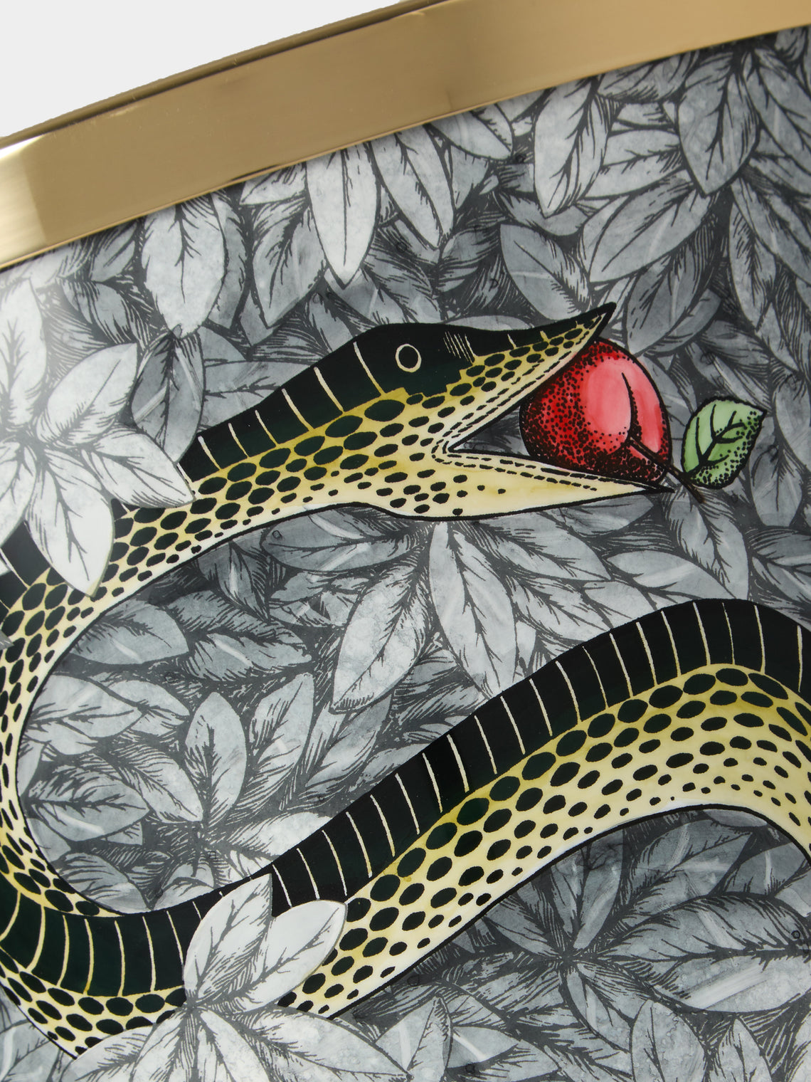 Fornasetti - Peccato Orginale Iron Wastepaper Bin - Multiple - ABASK