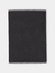 Begg x Co - Arran Cashmere Reversible Blanket (72in/1.8m) - Gray - ABASK - 