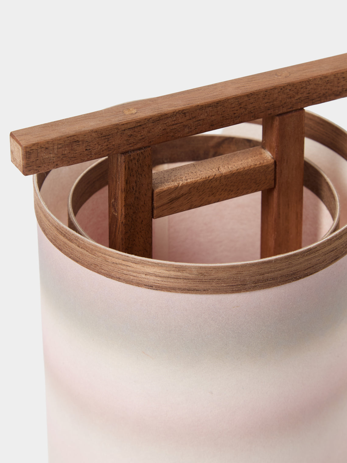 Maxime Prange - Torii Walnut and Washi Paper Small Table Lamp - Multiple - ABASK