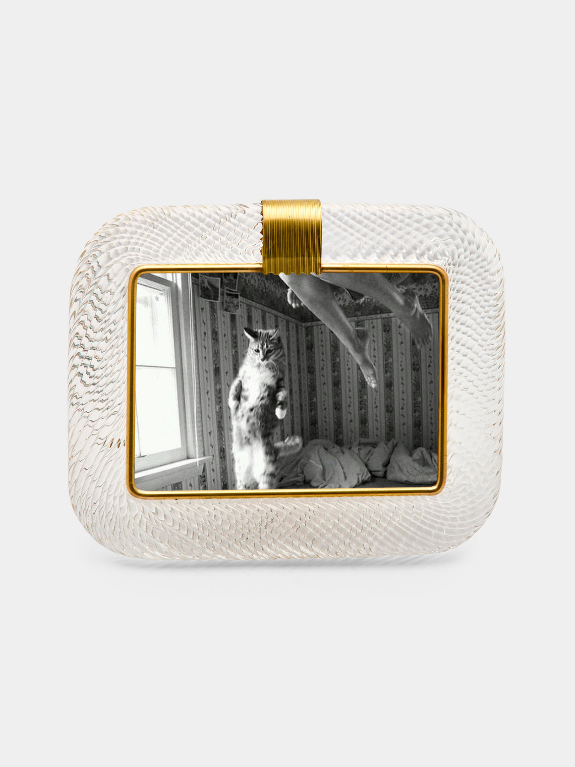 Antique and Vintage - 1960s Murano Glass Photo Frame -  - ABASK