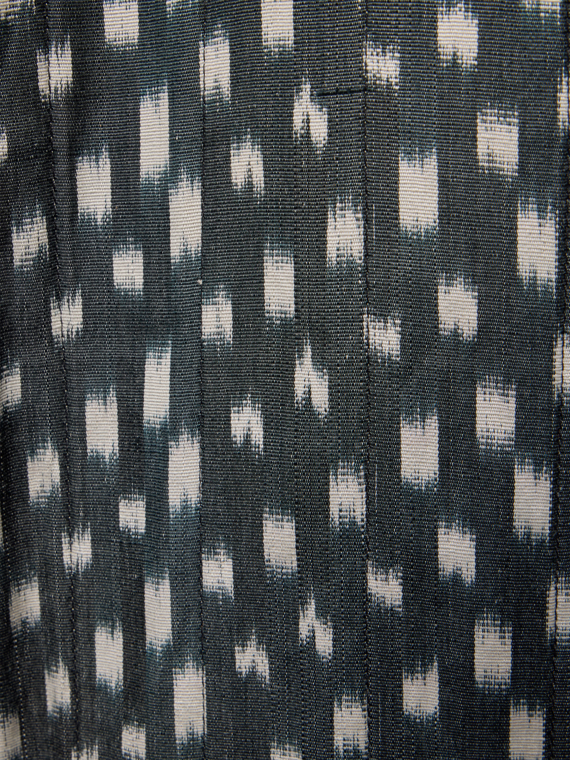 Nazzy Beglari - Women's Hand-Loomed Ikat Silk and Cotton Reversible Robe | One Size - Multiple - ABASK