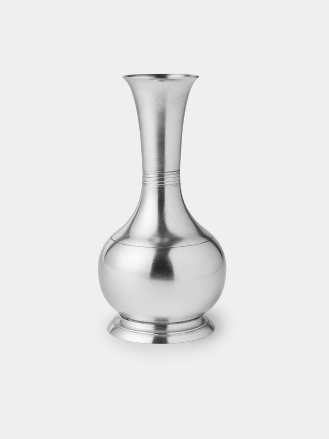 Cosi Tabellini - Pewter Bud Vase (7in/18cm) - Silver - ABASK - 