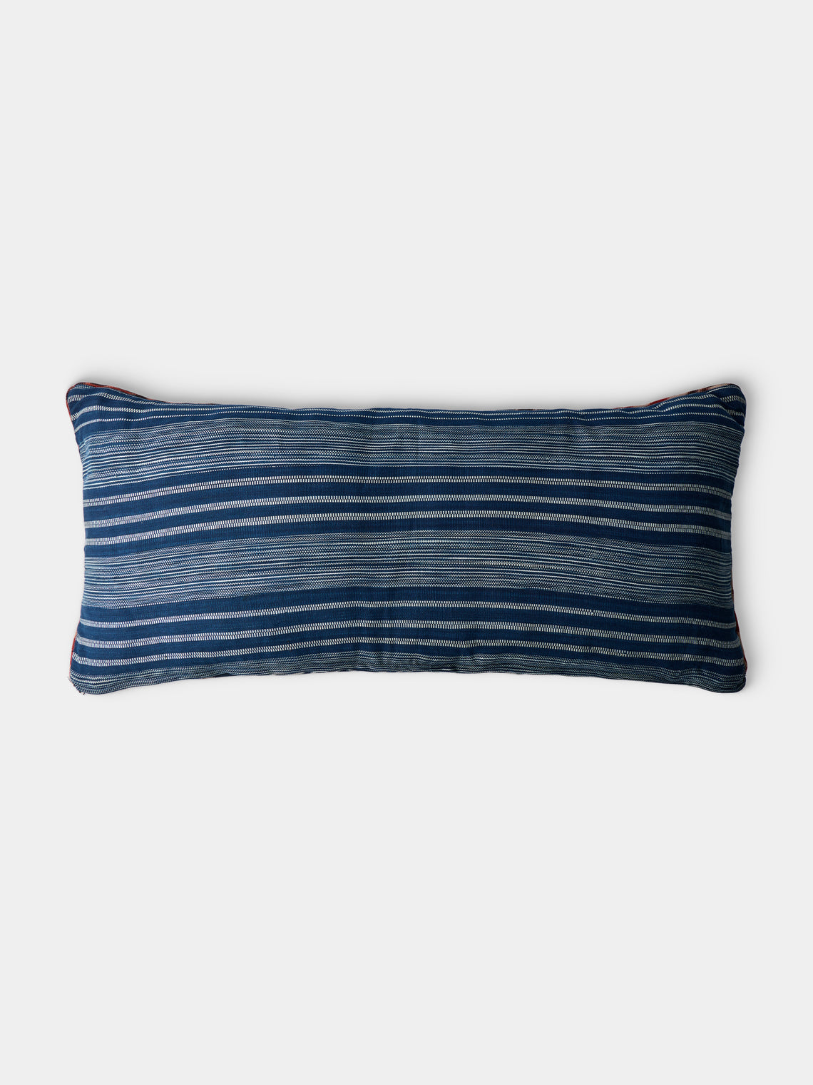R Collective - Handwoven Ikat Cotton Cushion (35.5in/90cm) - Multiple - ABASK