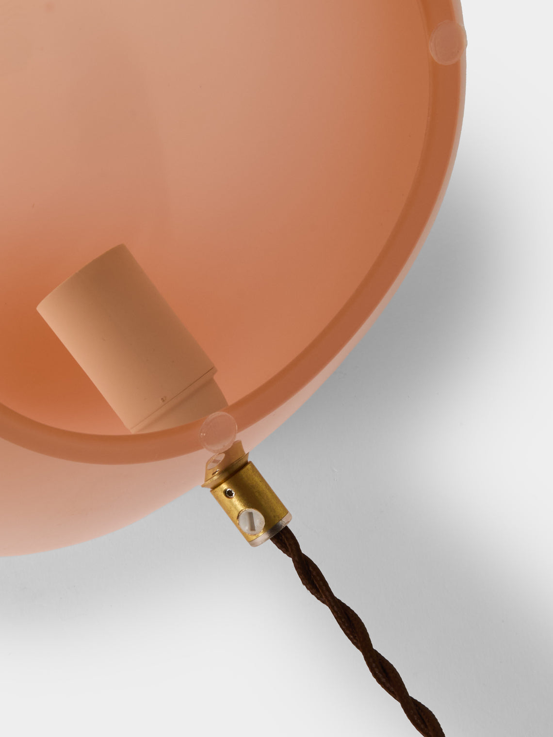 Helle Mardahl Studio - Bon Bon Hand-Blown Glass Table Lamp - Orange - ABASK