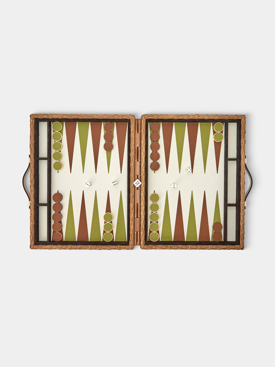 Pigment France - Monte-Carlo Rattan Backgammon Set - Multiple - ABASK