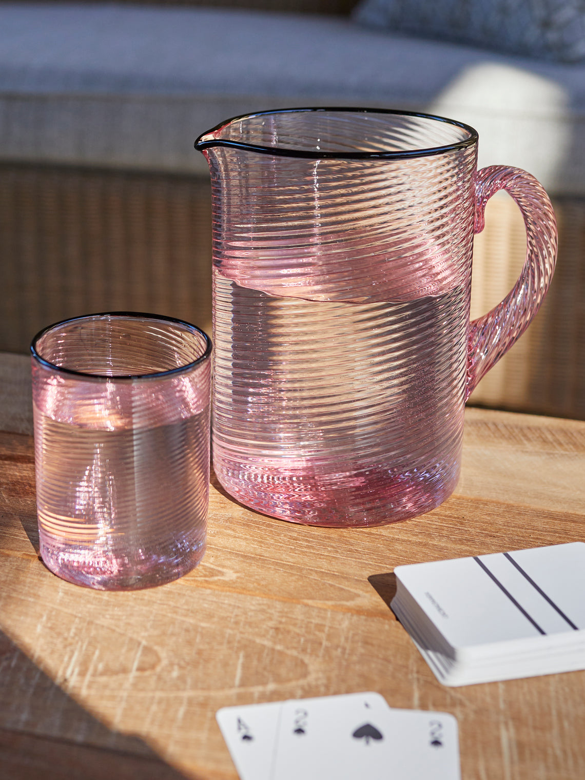 Giberto - Fizzy Hand-Blown Murano Collection - Pink - ABASK