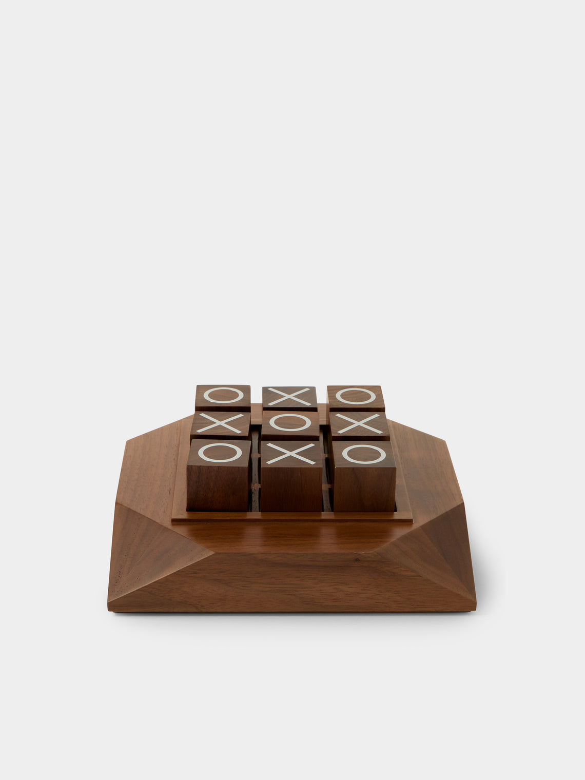 Linley - Lux Walnut Noughts and Crosses - Brown - ABASK - 
