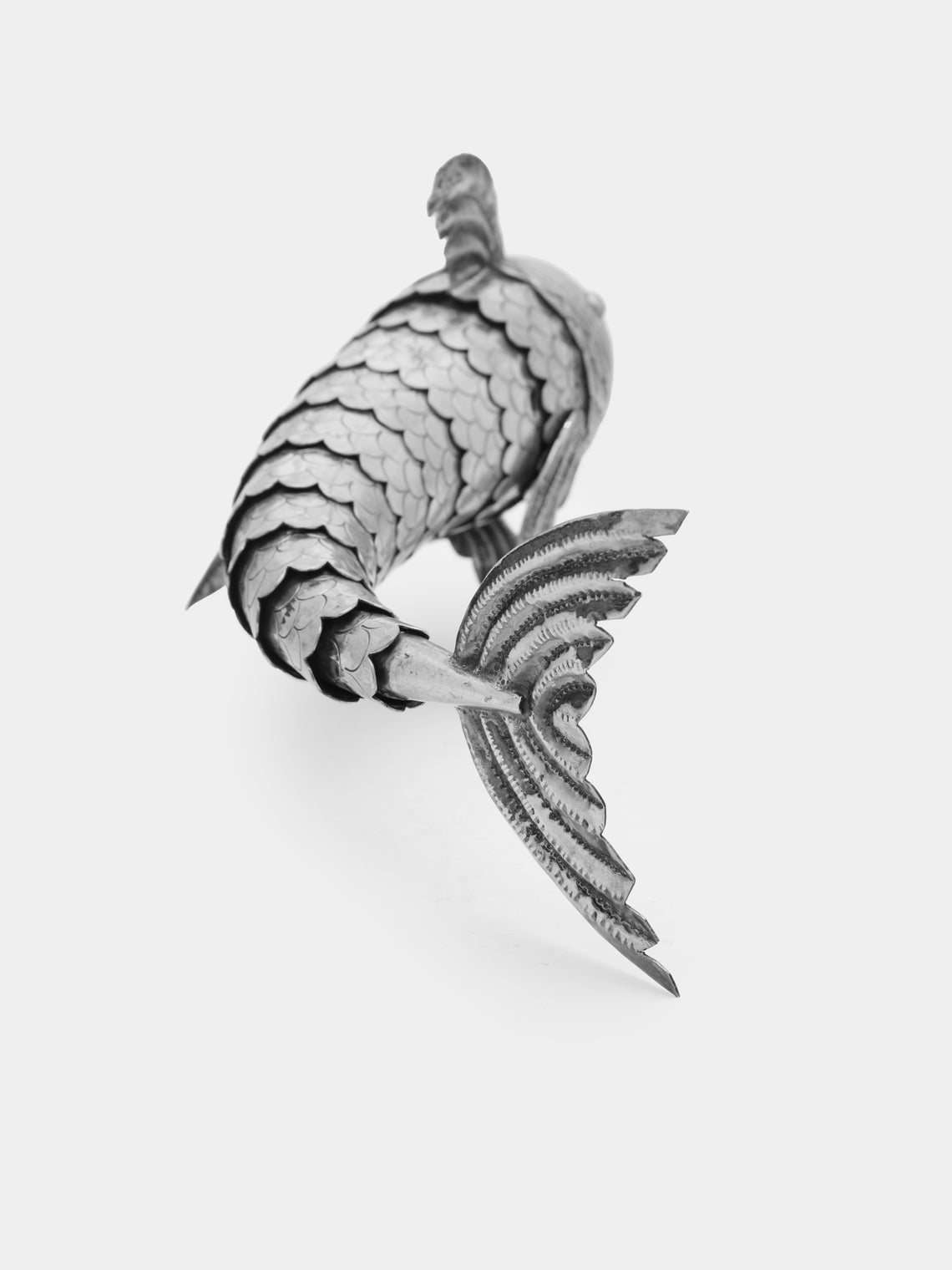Antique and Vintage - Early-20th Century Solid Silver Articulating Fish -  - ABASK
