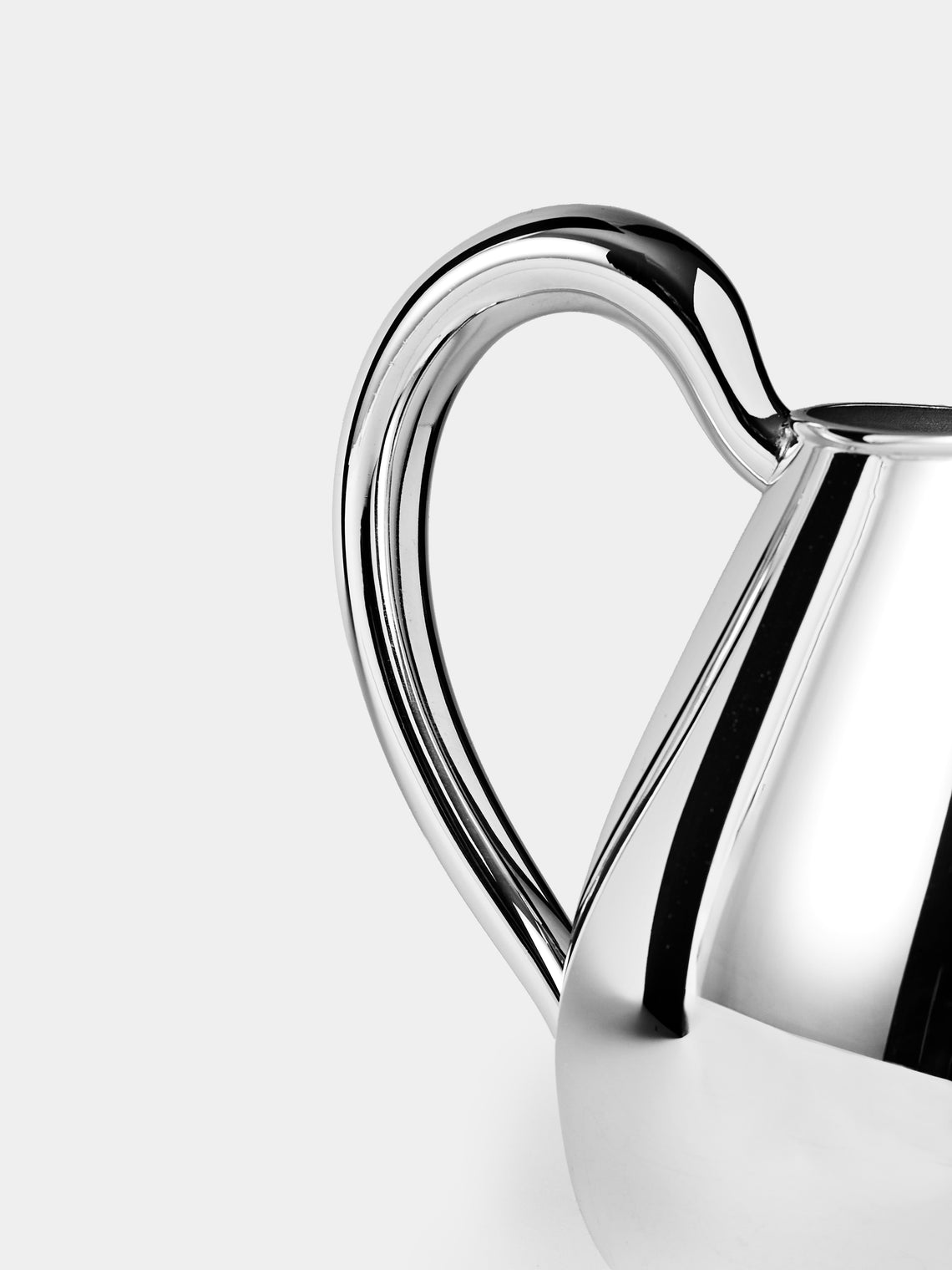 Greggio - Goccia Silver-Plated Pitcher - Silver - ABASK