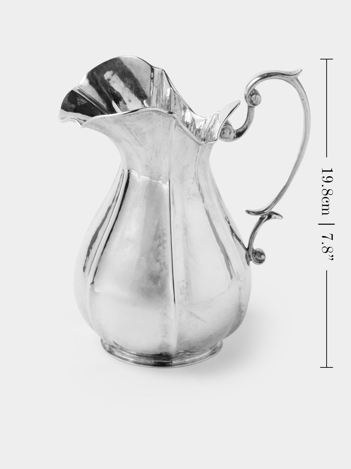 Antique and Vintage - 1950s Silver-Plated Jug - Silver - ABASK