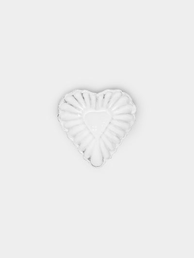 Astier de Villatte - Heart Hand-Glazed Ceramic Dish -  - ABASK - 