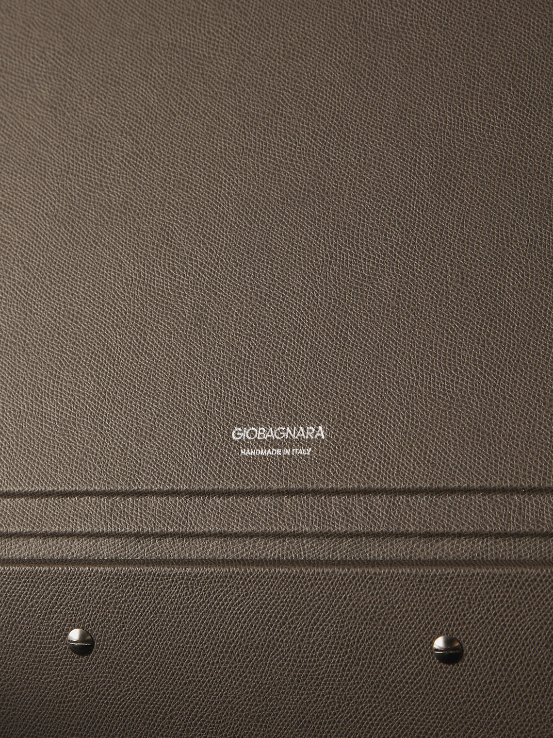 Giobagnara - Parma Leather Large Laundry Basket - Black - ABASK