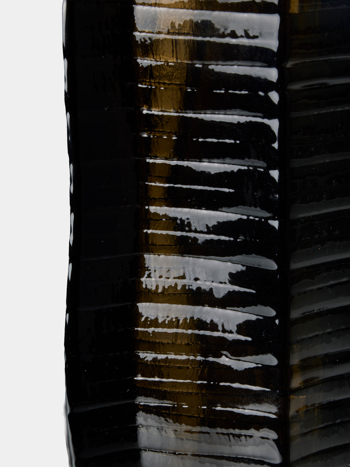 Isabella Kullmann - No. 2 Hand-Blown Glass Vase - Black - ABASK