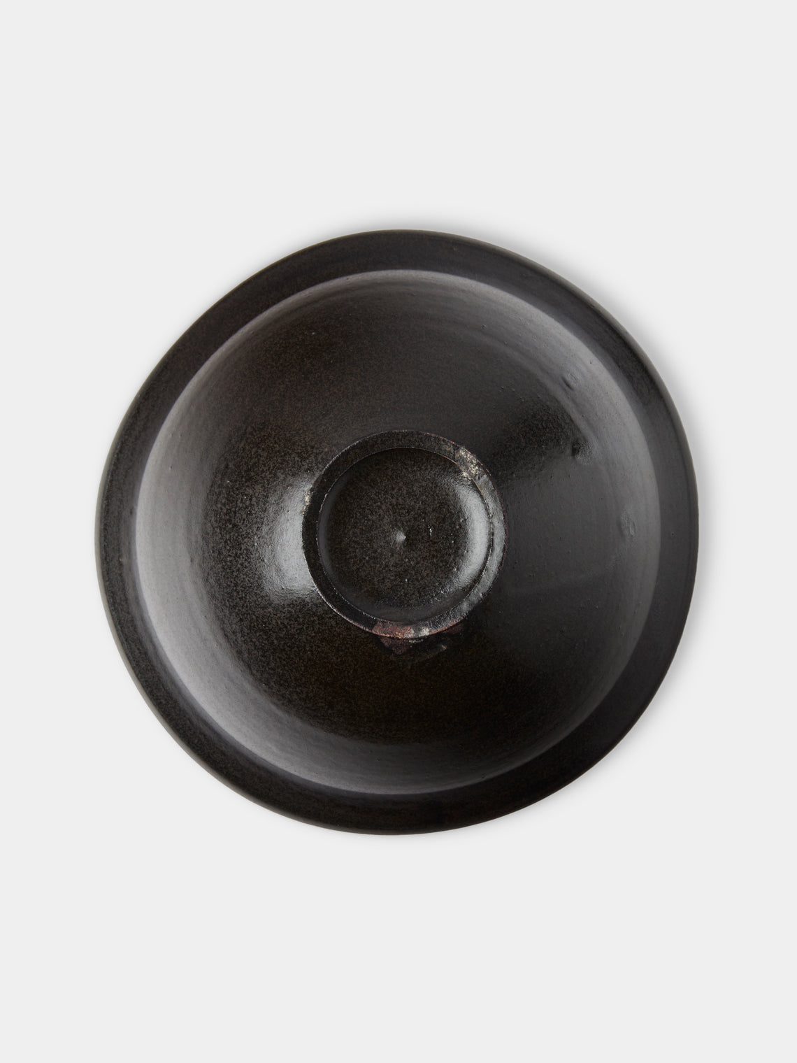 Fuminari Araga - Kohiki Slipware Noodle Bowls – 7in/18cm (Set of 4) - Black - ABASK
