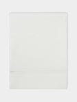 Volga Linen - Diamond-Stitch Linen Super King Top Sheet -  - ABASK - 