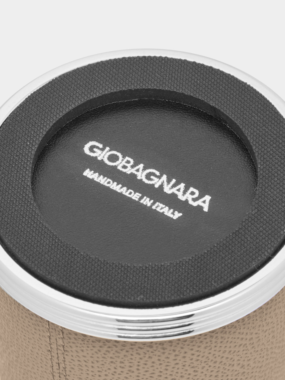 Giobagnara - Amalfi Leather Small Box - Taupe - ABASK