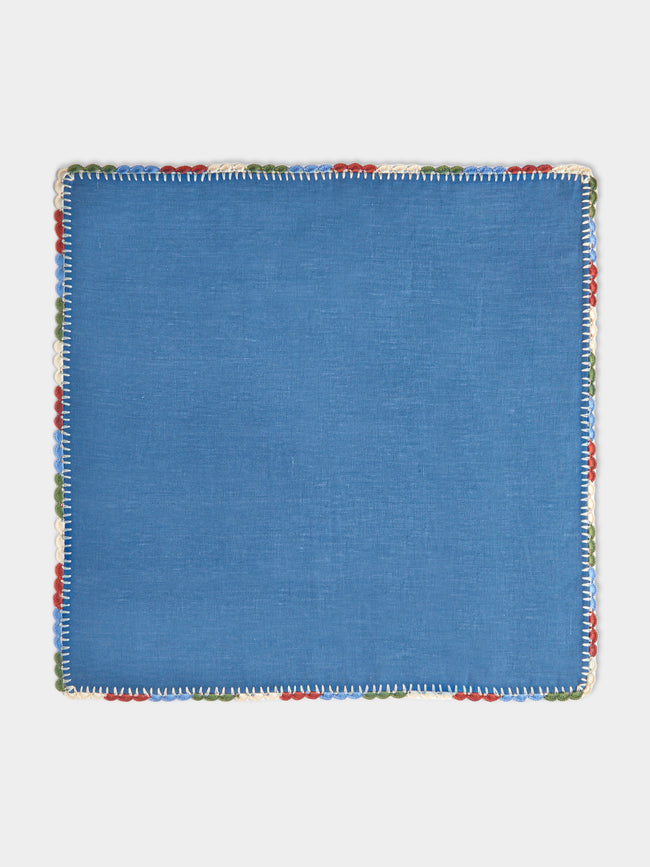 Anut Cairo - Luxor Hand-Crocheted Linen Napkins (Set of 4) -  - ABASK