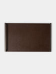 Pinetti - Giove Leather Tray (21in/53cm) - Navy - ABASK - 